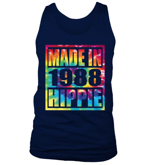 Hippie Birthday 1988 Tank Top Unisex