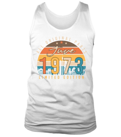 June 1973 Vintage Tank Top Unisex