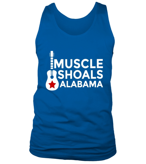 Muscle Shoals Shirt Alabama AL Recording Music Guitar Shirt Tank Top Unisex