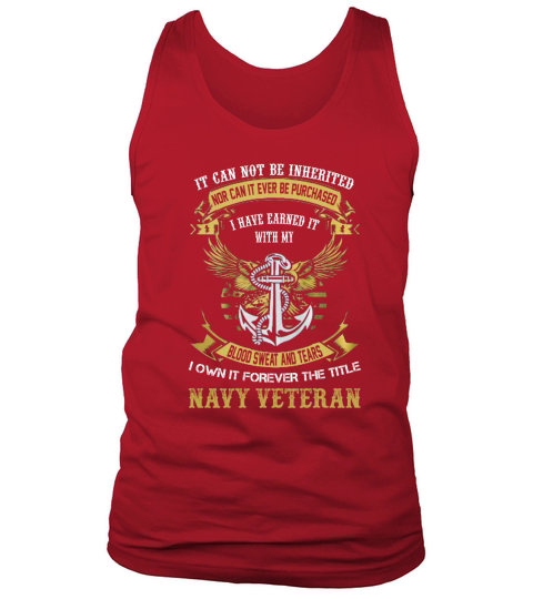 NAVY Tank Top Unisex