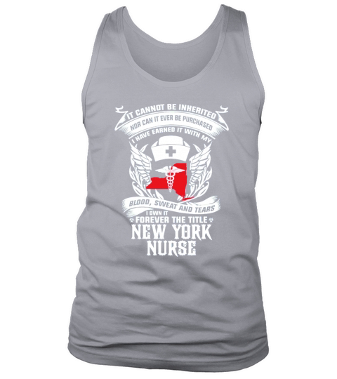 NEW YORK NURSE T-SHIRT LTD Tank Top Unisex