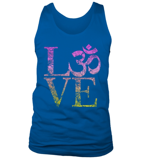 Proud To Be Om Symbol Love Typography Tshirt Tank Top Unisex