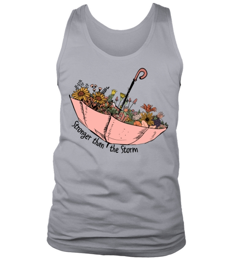 Stronger than the storm sublimation Tank Top Unisex