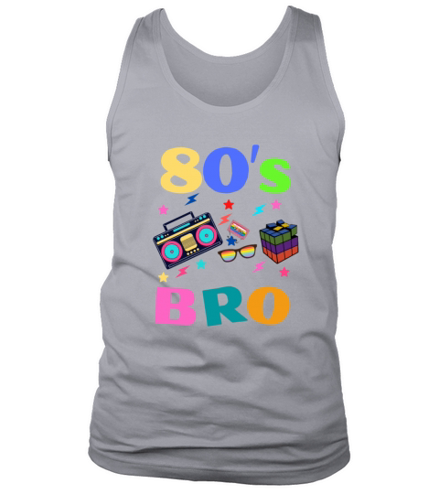 This Is My 80s Bro 80s 90s Party Vintage Aesthet Tank Top Unisex