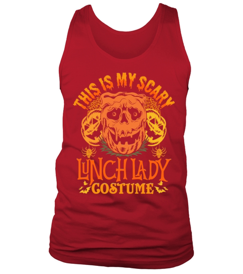 This Is My Scary Lunch Lady Costume Funny Hallowen Tank Top Unisex