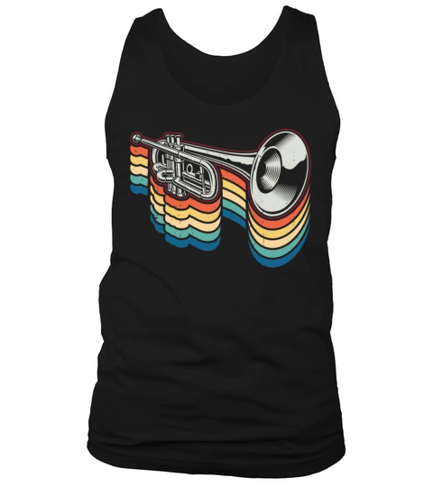 Trumpet Player Retro Vintage Tank Top Unisex