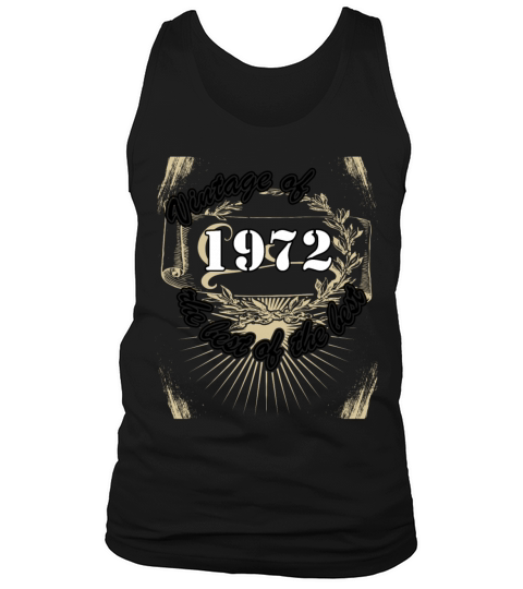 Vintage 1972 Birthday Saying Retro 50 Years Tank Top Unisex