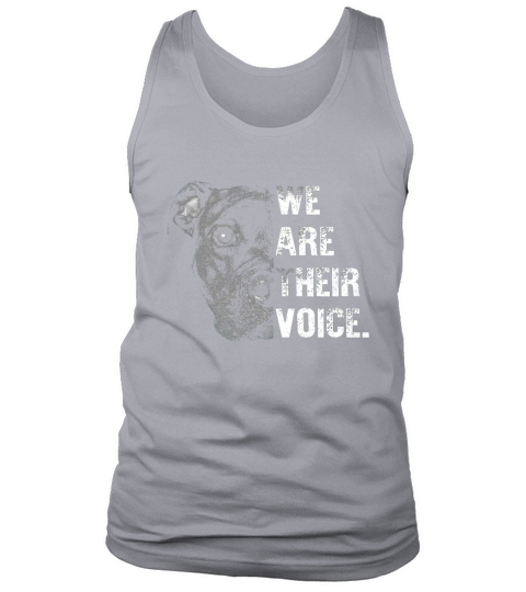 We Are Their Voice Pitbull Tank Top Unisex