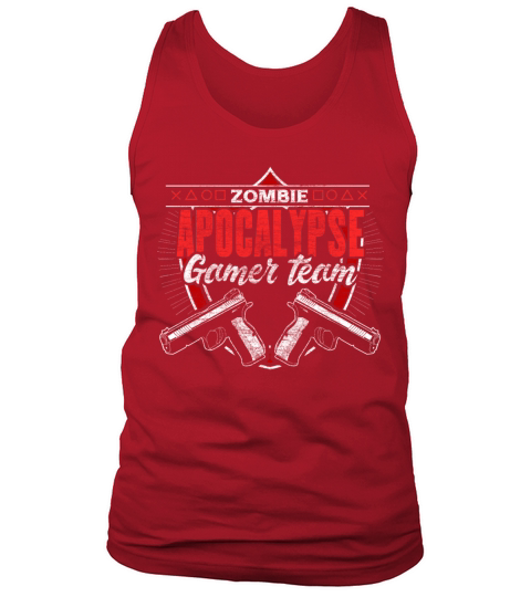 Zombie Apocalypse Virus Saying Tank Top Unisex