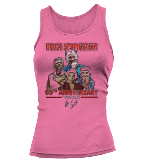 Bruce Springsteen 55th Anniversary 1965-2020 Signature shirt Tank top Woman