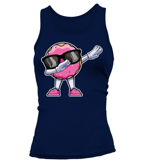 Dabbing Donut Funny Doughnut Donut Lover Dab Dance Tank top Woman