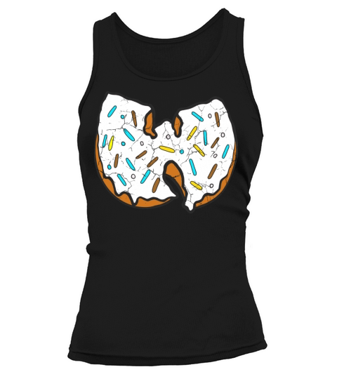 donut wutang white vanilla Tank top Woman