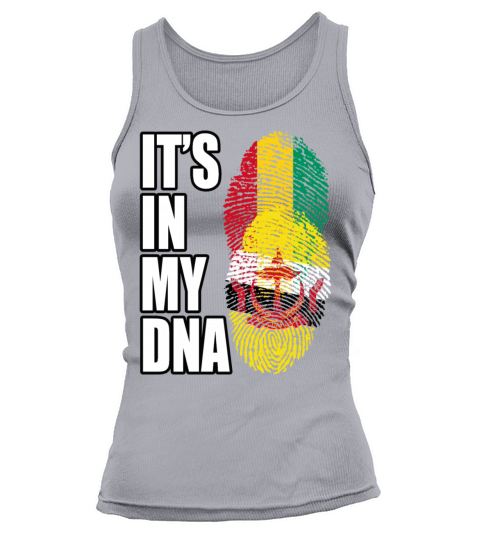 Guinean And Bruneian Mix Heritage DNA Flag Tank top Woman