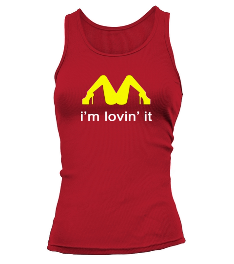 Im Lovin It Drôle Chemise Parodie Tank top Woman