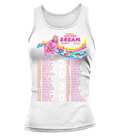 Jojo Siwa Dream 2020 Dates Tank top Woman