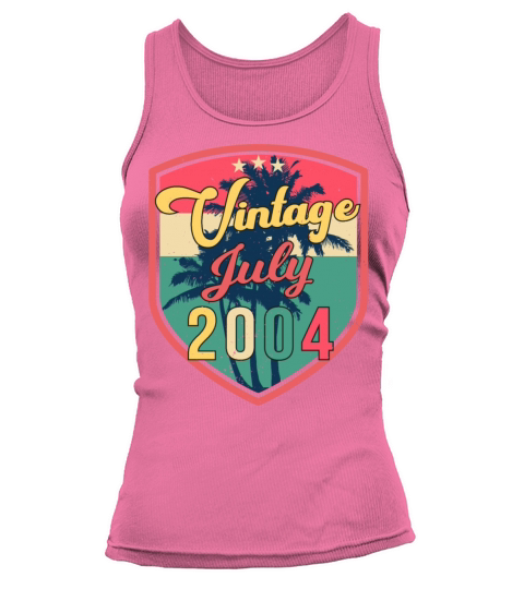 July 2004 Finally 18 Years Tank top Woman