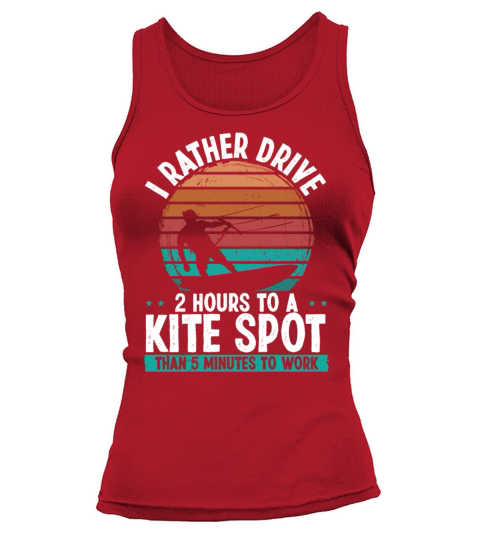 Kitesurfer Kite Sport Vintage Kitebaording Kite Tank top Woman