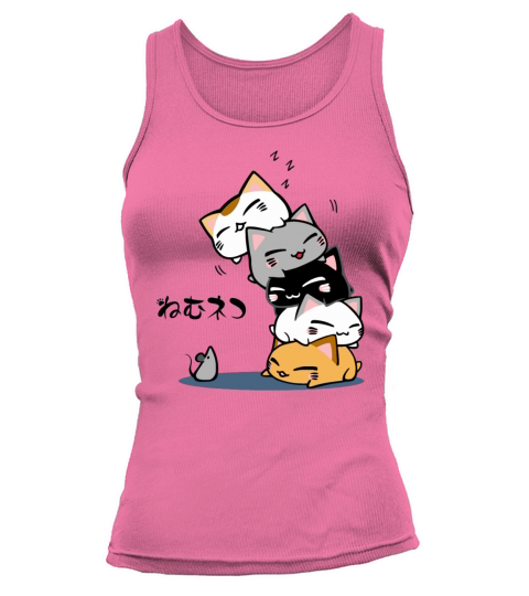 Neko Uh oh Cute Cat Tank top Woman
