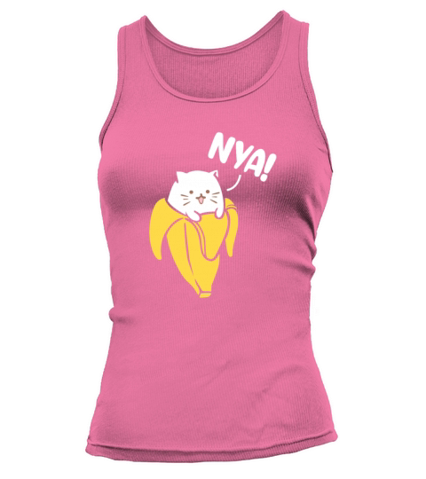 Nya Cat Banana Vintage Tank top Woman