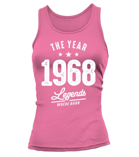 The Year 1968 - 54th Birthday Vintage Classic Tank top Woman