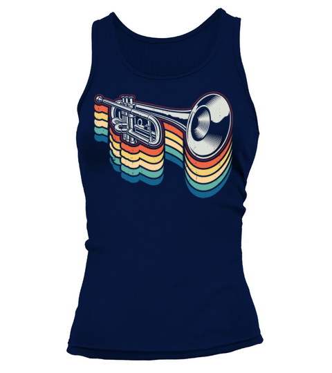Trumpet Player Retro Vintage Tank top Woman
