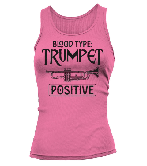 Trumpet Player Vintage Blood Type Tank top Woman