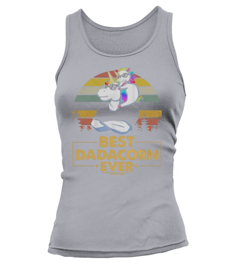 Unicorn Best Dadacorn Ever Vintage Tank top Woman