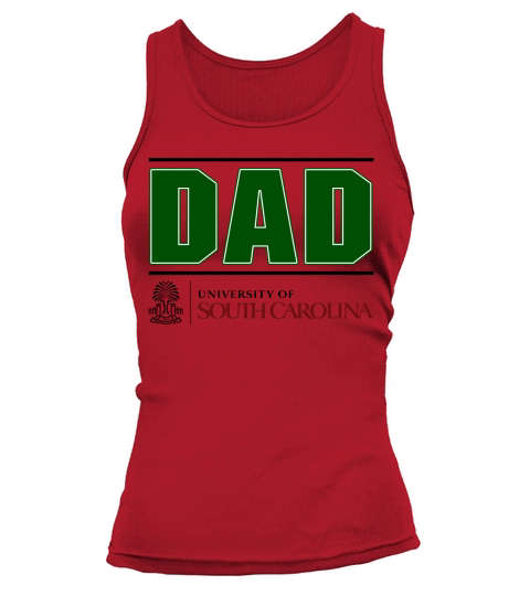 University Of South Carolina Columbia Proud Dad Parents Day 2020 Tank top Woman