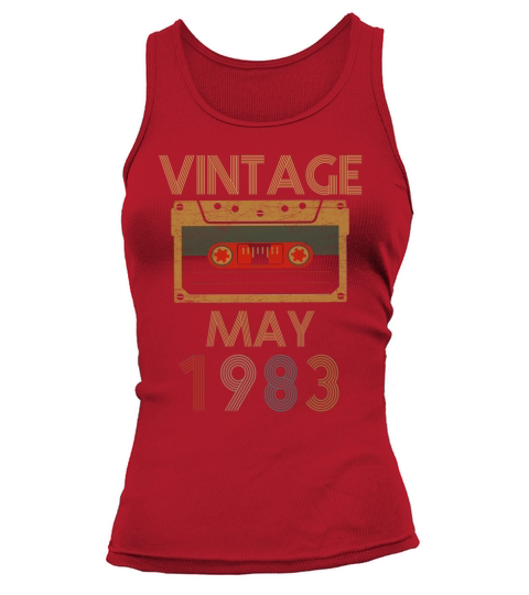 Vintage May 1983 - Unisex Long Sleeve Tank top Woman