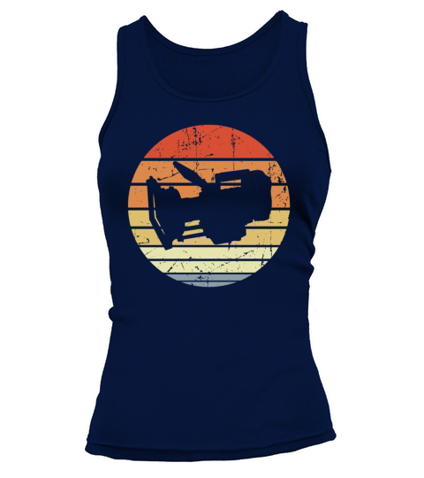 Vintage Video Camera Tank top Woman