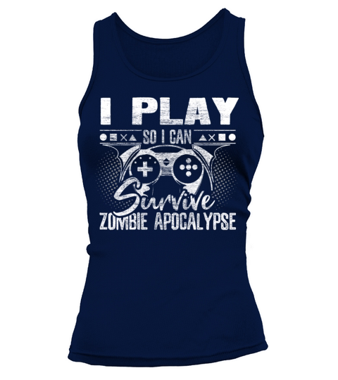 Zombie Apocalypse Gamer Horror Gift Tank top Woman