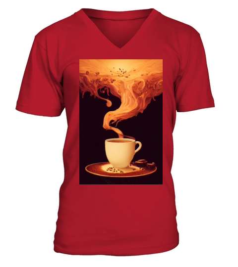 Coffee lovers dream V-Neck T-shirt