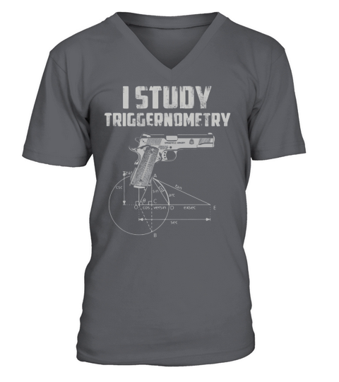 I study triggernometry shirt V-Neck T-shirt