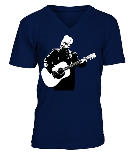 John Prine Art For Fan V-Neck T-shirt