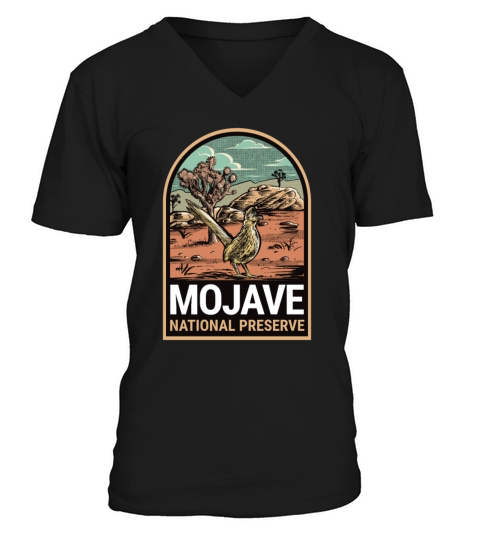 Mojave National Preserve California Vintage V-Neck T-shirt