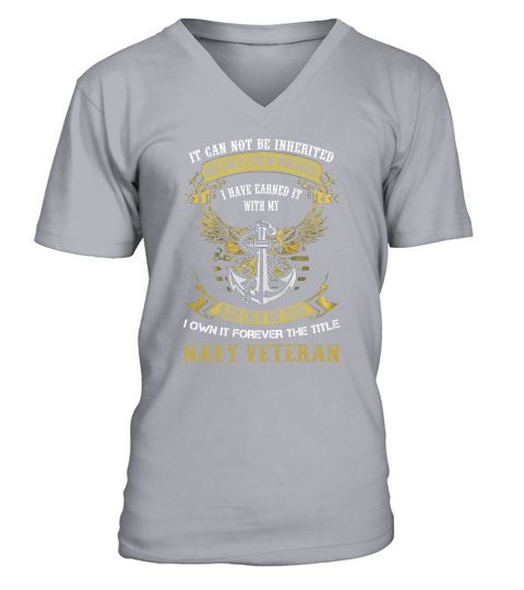 NAVY V-Neck T-shirt