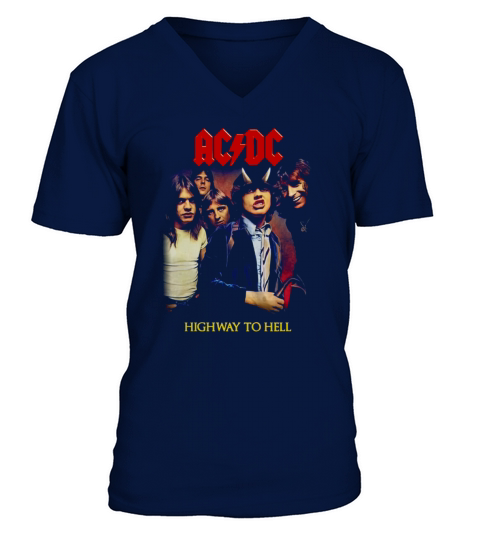 One Way Ride Season Ticket ACDC Fans V-Neck T-shirt
