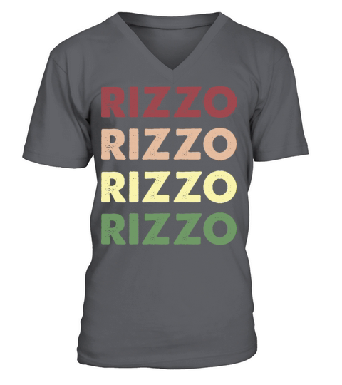 Rizzo Shirt - Funny Personalized Name Rizzo V-Neck T-shirt