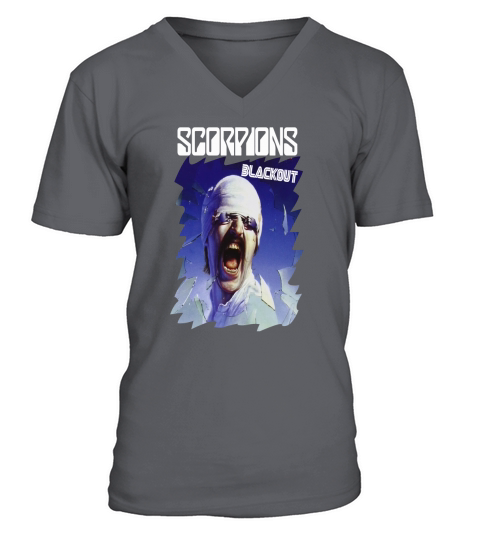 Scorpions Blackout - Mens Premium T-Shirt V-Neck T-shirt