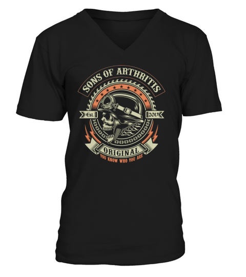 SONS OF ARTHRITIS ORIGINAL V-Neck T-shirt