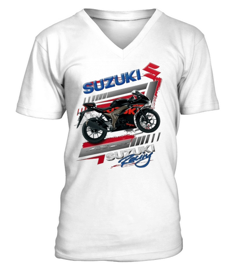 SUZUKI RACING V-Neck T-shirt