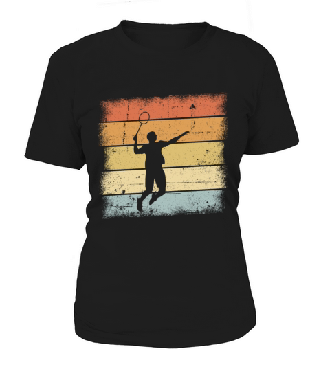 Badminton Retro Women's T-Shirt