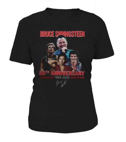 Bruce Springsteen 55th Anniversary 1965-2020 Signature shirt Women's T-Shirt