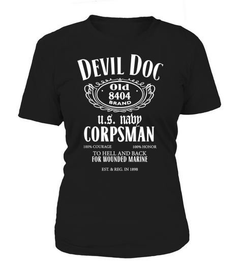 Corpsman Shirt Devil Doc T Shirt Women's T-Shirt