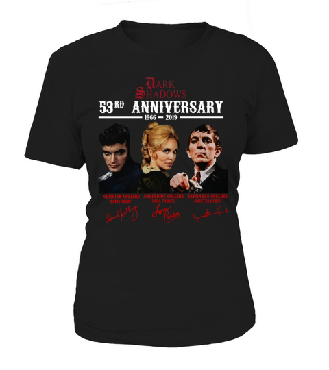 Dark Shadows 53rd anniversary 1966-2019 signatures shirt Women's T-Shirt