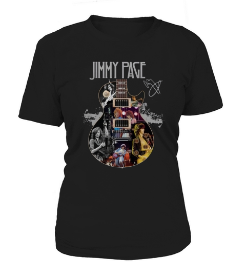 Jimmy Page Guitarist signature shirt Women's T-Shirt