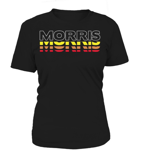 Morris First Name Funny Vintage Sunset Morris Women's T-Shirt