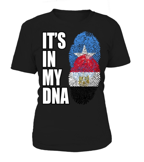 Somali And Egyptian Vintage Heritage DNA Flag Women's T-Shirt