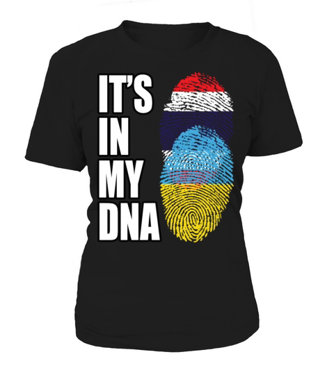 Thai And Ukrainian Vintage Heritage DNA Flag Women's T-Shirt