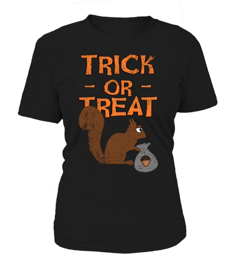 Trick Or Treat Squirrel Women's T-Shirt